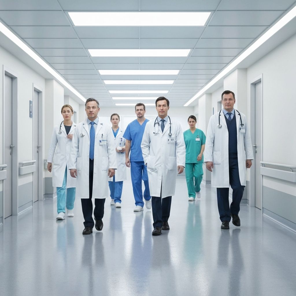 Modern hospital environment served by Zyphercode coding services